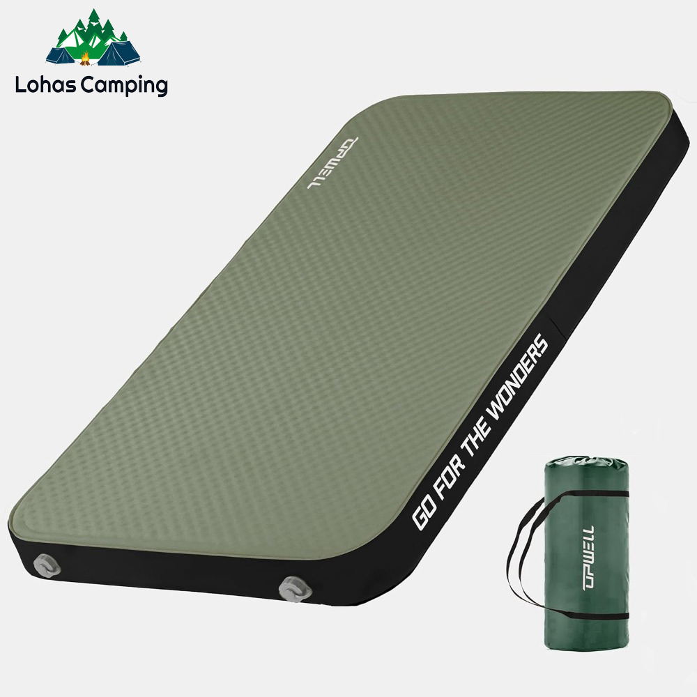 Outdoor Camping Rugs - Matelas de camping auto-gonflant Lohascamping, 10