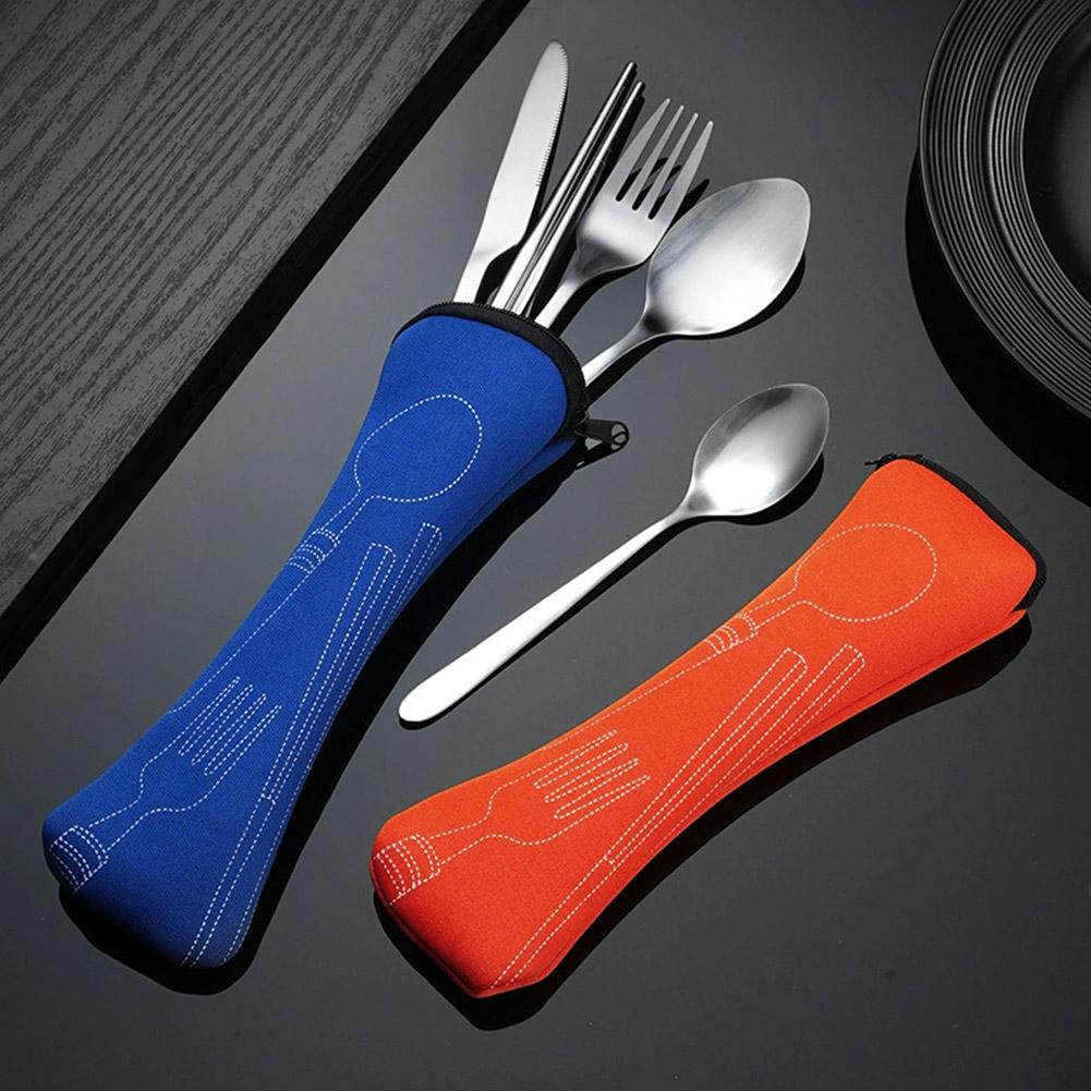 Outdoor Camping Dining Set - Ensemble de vaisselle de pique-nique lavable
