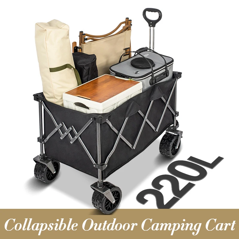 Outdoor Camping Trolley - Chariot de camping MOEYE 220L grande
