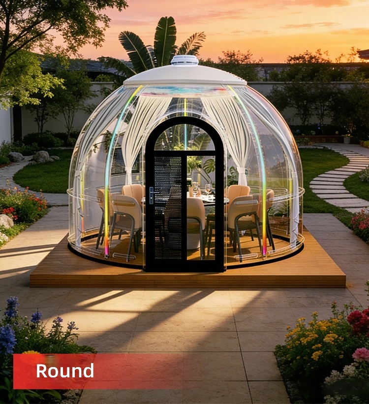 Dôme transparent, tente de gla - Outdoor Camping Exhibition avis et prix