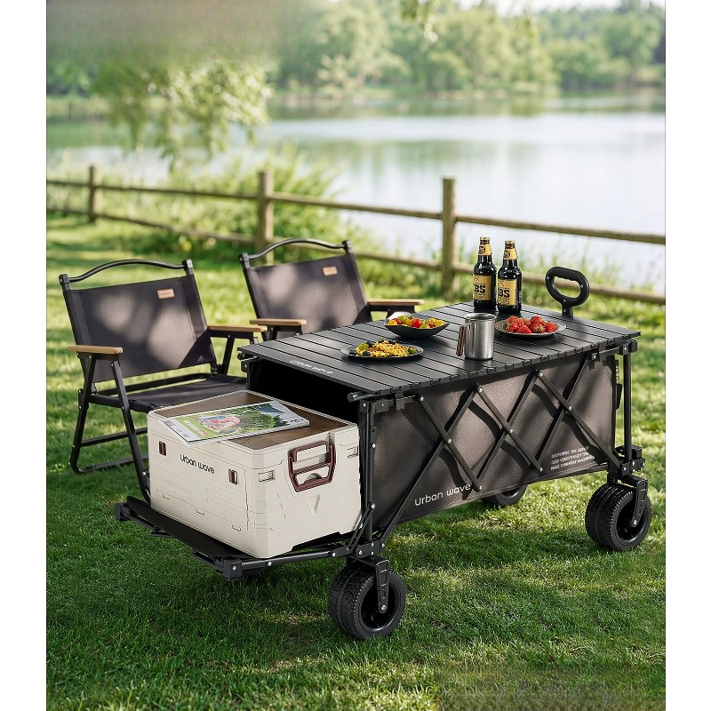 Chariot de camping pliable, ch - Outdoor Camping Trolley avis et prix