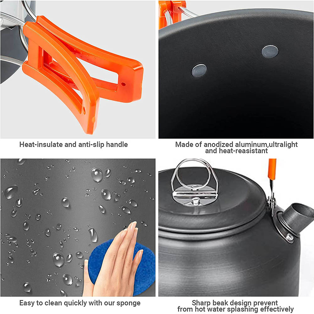 Kit d'ustensiles de cuisine de - Outdoor Camping Dining Set avis et prix