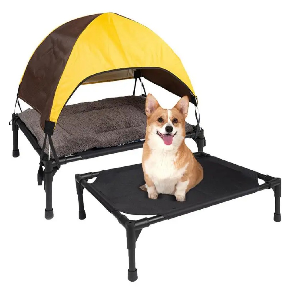 Lit pour chien surélevé d'exté - Outdoor Camping Dog Bed avis et prix
