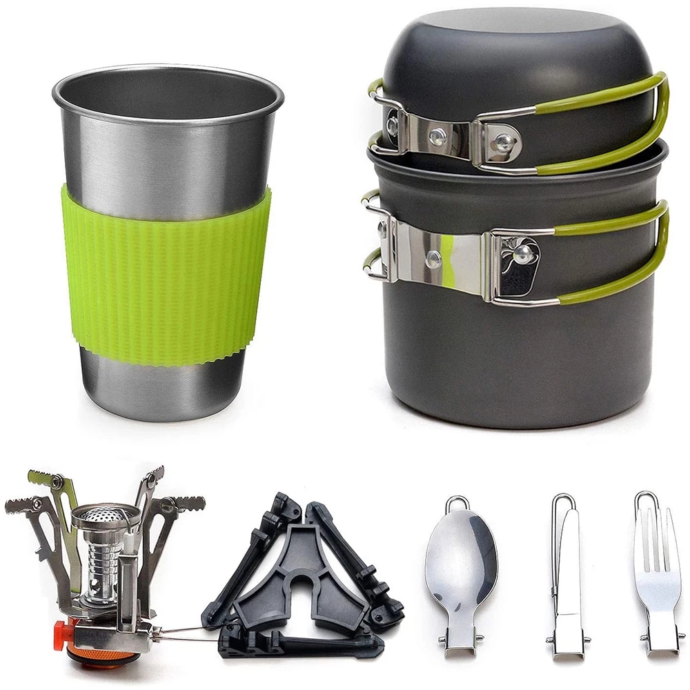 Kit d'ustensiles de cuisine de - Outdoor Camping Dining Set avis et prix